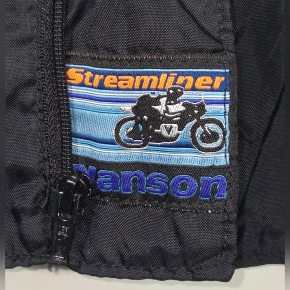 VANSON LEATHERS STREAMLINER MOTORCYCLE JACKET. - Picture 7 of 9